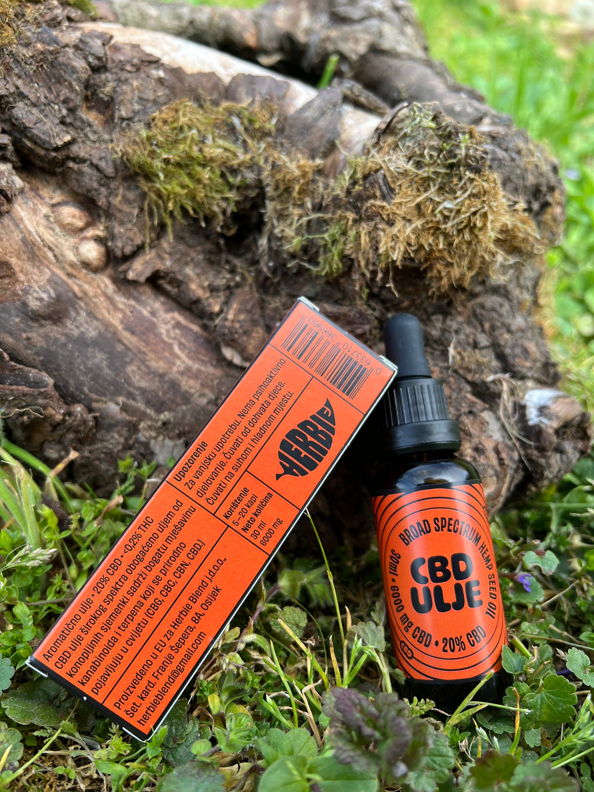 Herbie CBD ulje širokog spektra 30ml 20 % (6000 mg CBD)