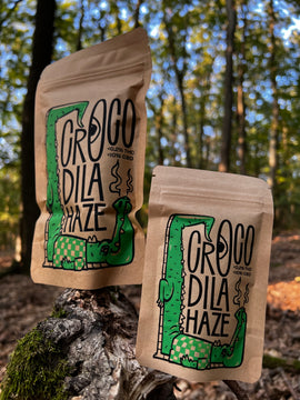Crocodila Haze CBD cvijet 50g + Herbie king size rizle s filterima + Purize filteri