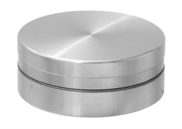 Inox Grinder – 2 Parti, Ø50mm, Argento