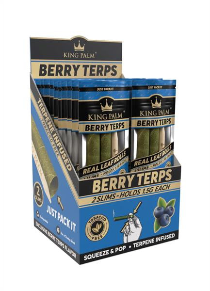 King Palm Slim Rolls ai Terpeni (2 pz)