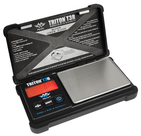 My Weigh Triton T3R Báscula Digital – 500g / 0,01g, Shock-Resist, Li-Ion
