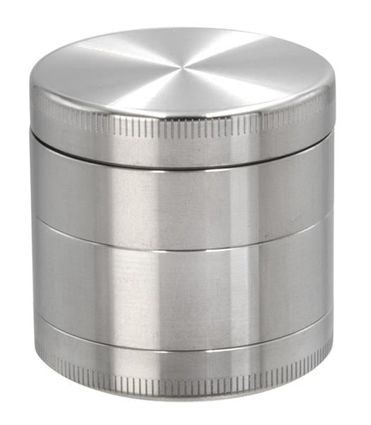 Bulk Polinator Grinder – Acero Inoxidable, 4 Piezas, Ø 47 mm