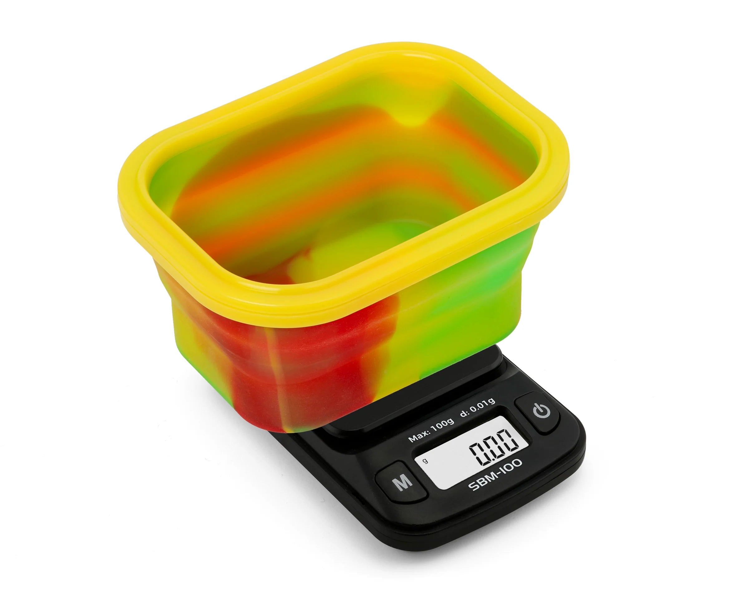 On Balance SBM-100 Digital Scale with Silicone Bowl – 100g / 0.01g