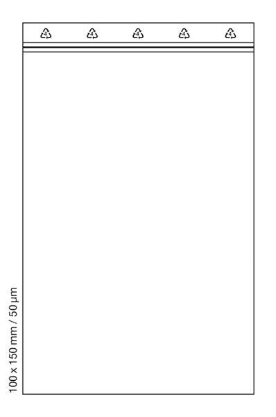 ZIP Vrećice Transparentne – LDPE
