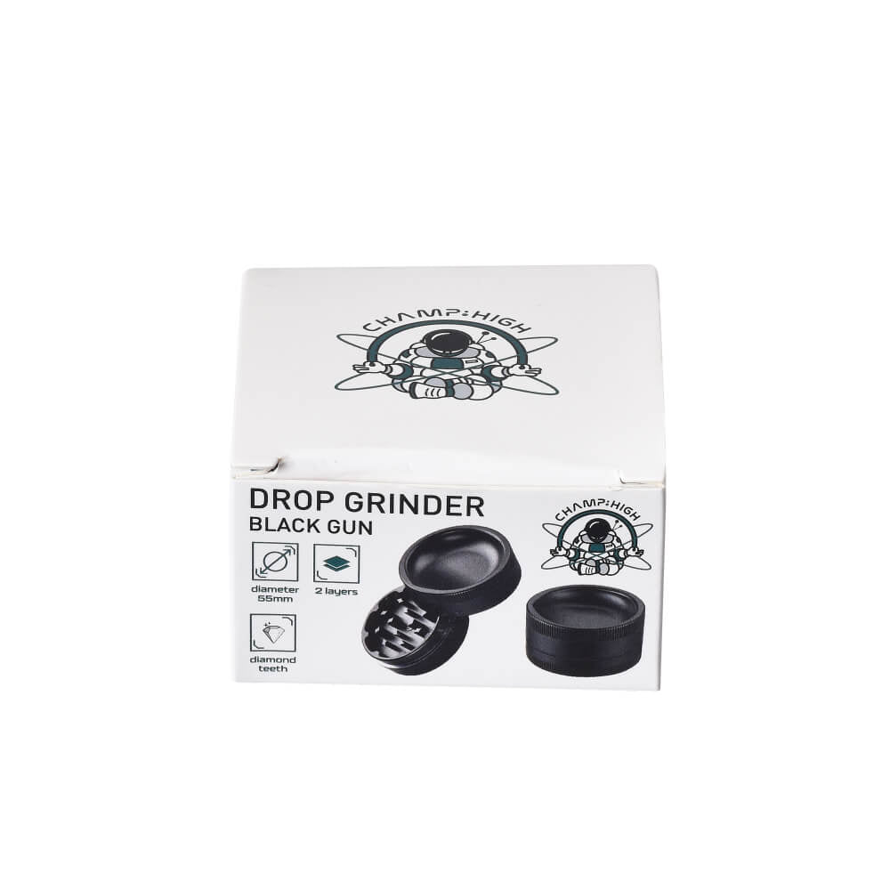 Chamo High Black Gun grinder – 2 dijela (55 mm) - Herbie