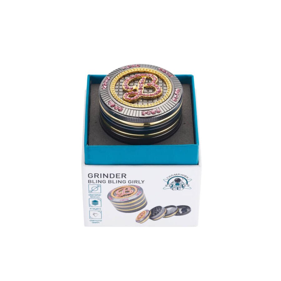 Champ High Bling Bling Girly grinder – 4 dijela (50 mm) - Herbie