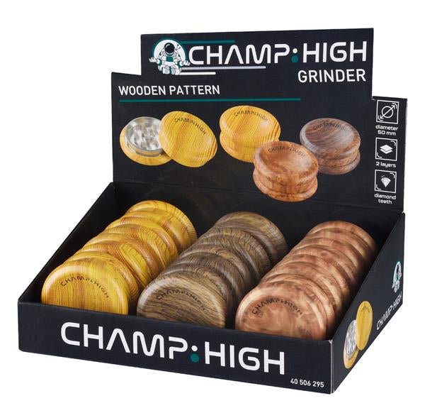 Champ High Wooden Pattern Grinder – Metal/Plastika, 2-dijelni, ø50mm - Herbie