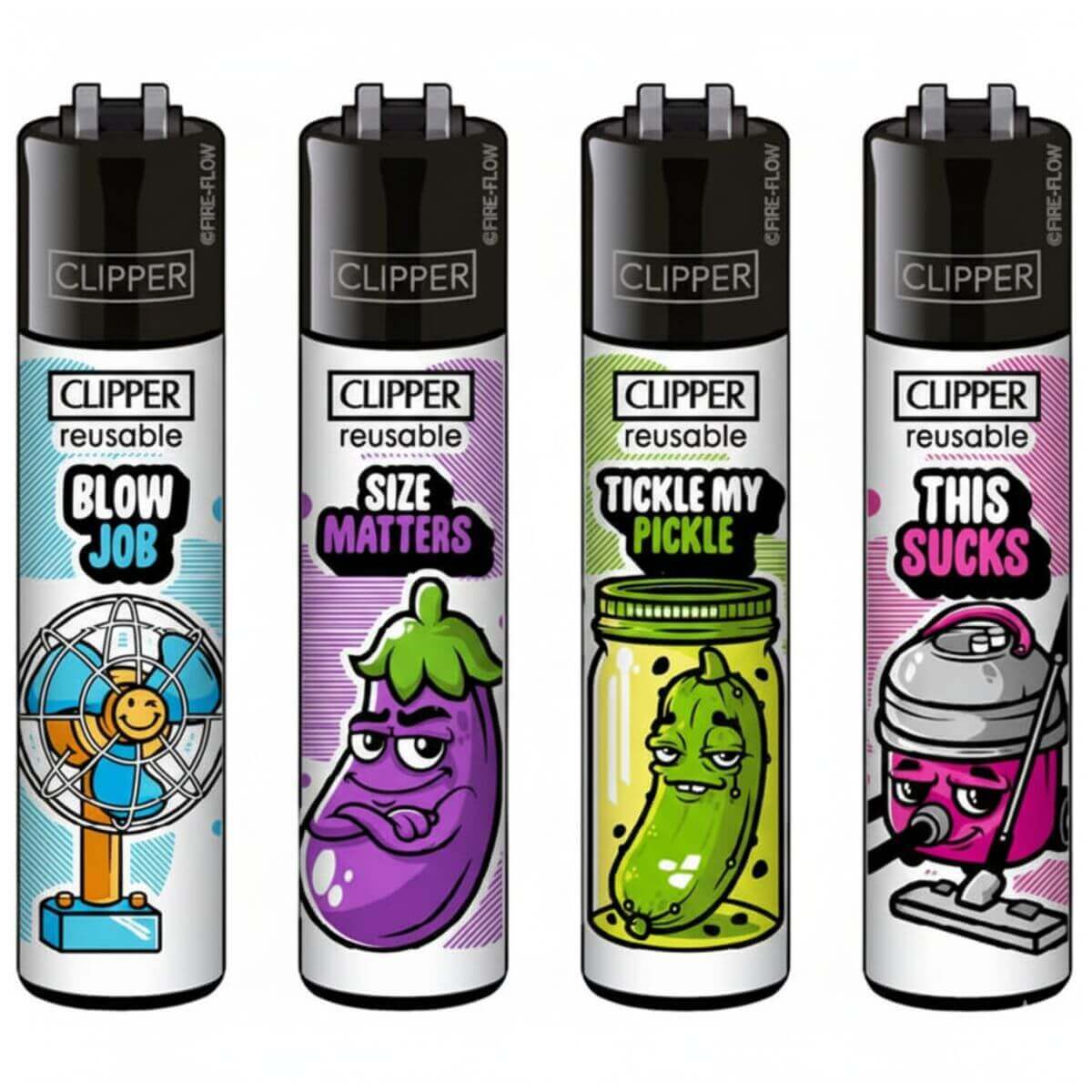 Clipper Lighters Classic Porn Slogan 8 - Herbie