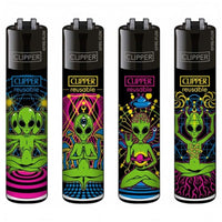 Clipper Lighters Classic Trippy Alien - Herbie