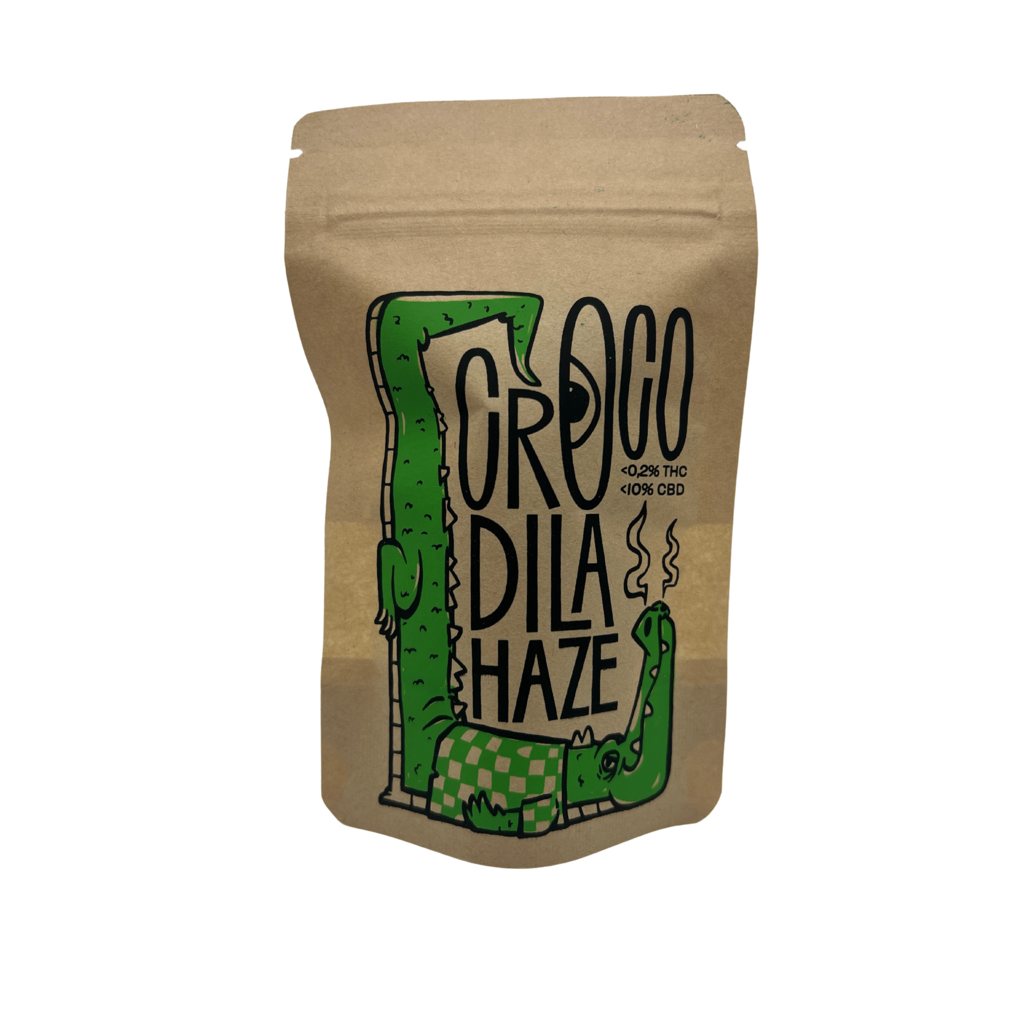 CROcodila Haze CBD popcorn cvijet 30/60g + Herbie rizle s filterima - Herbie