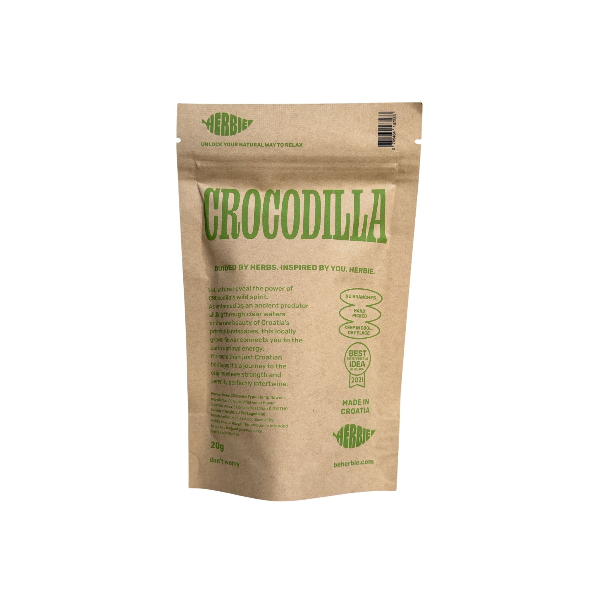 CROcodila Haze Premium CBD cvijet - Herbie