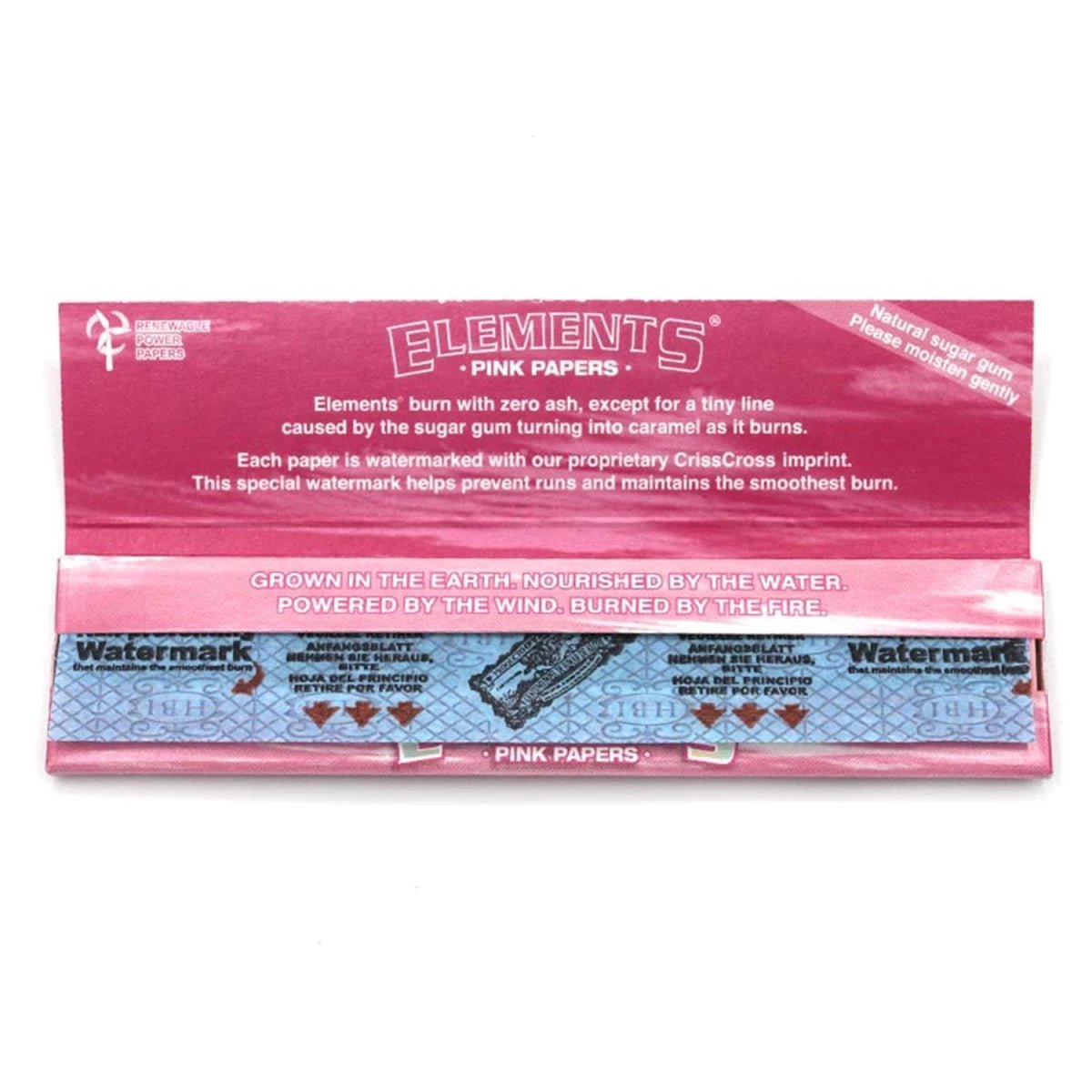 ELEMENTS Pink King Size Slim papirići - Herbie