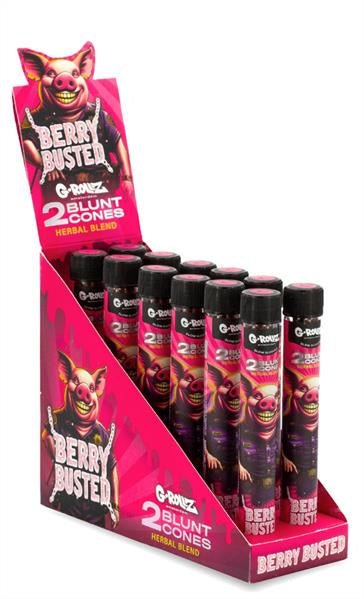G-Rollz Herbal Blend Blunt Cones – King Size (2 kom) - Herbie