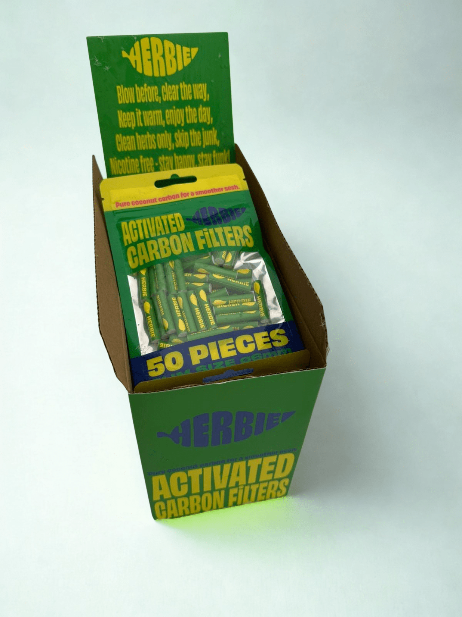 Herbie aktivni filteri - 6 mm (50 komada) - Herbie