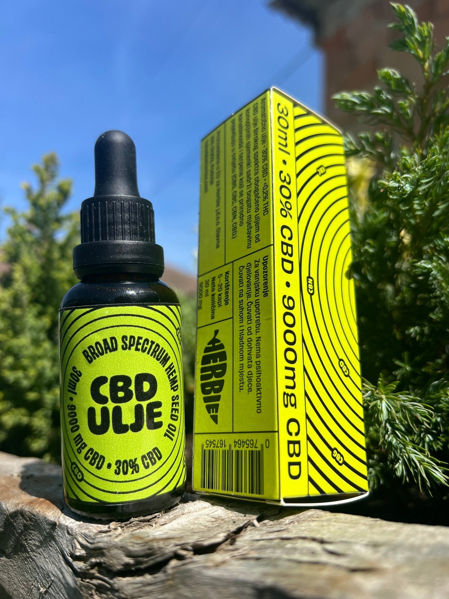 Herbie CBD ulje širokog spektra 30 ml – 30 % (9000 mg CBD) - Herbie