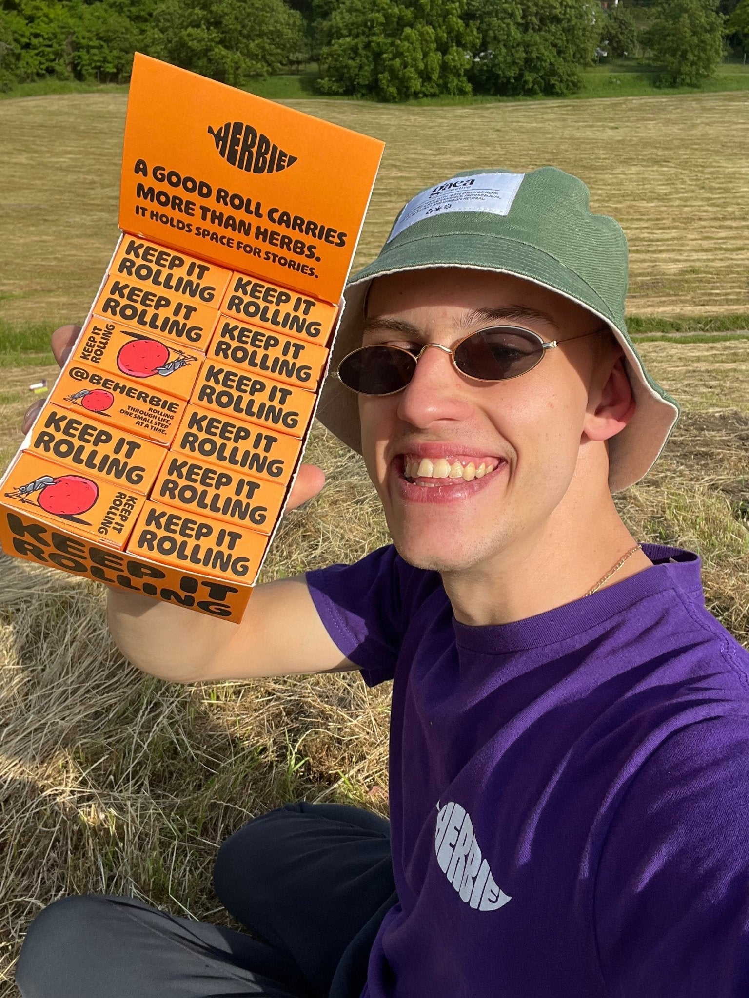 Herbie rizle u rolici (unbleached - tanke) - Herbie