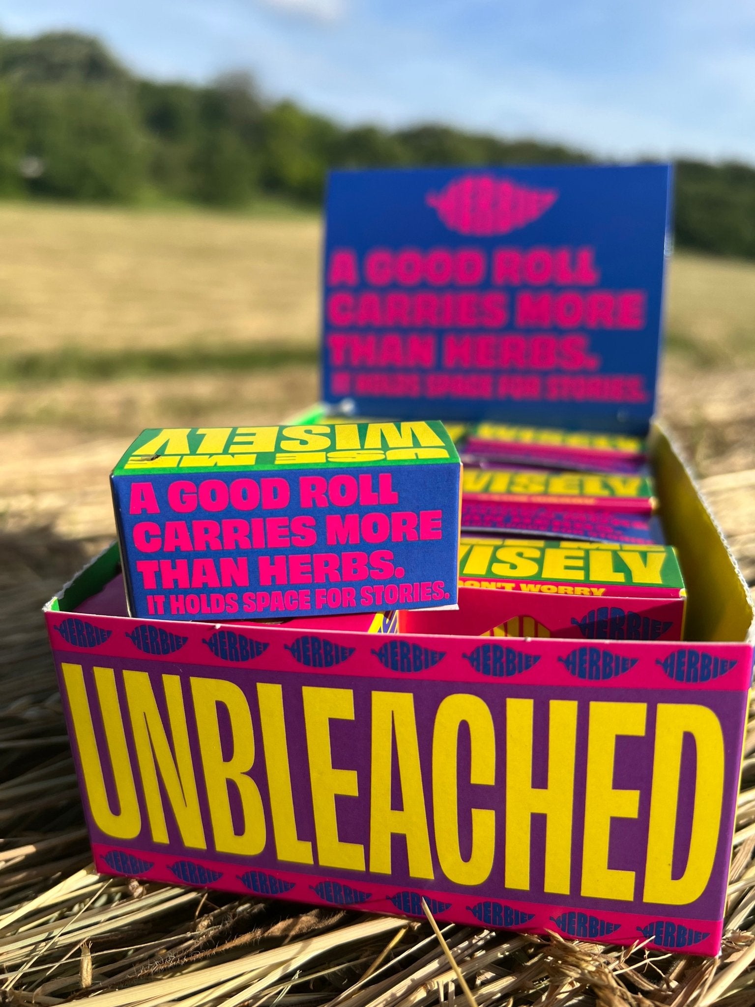 Herbie rizle u rolici (unbleached - tanke) - Herbie