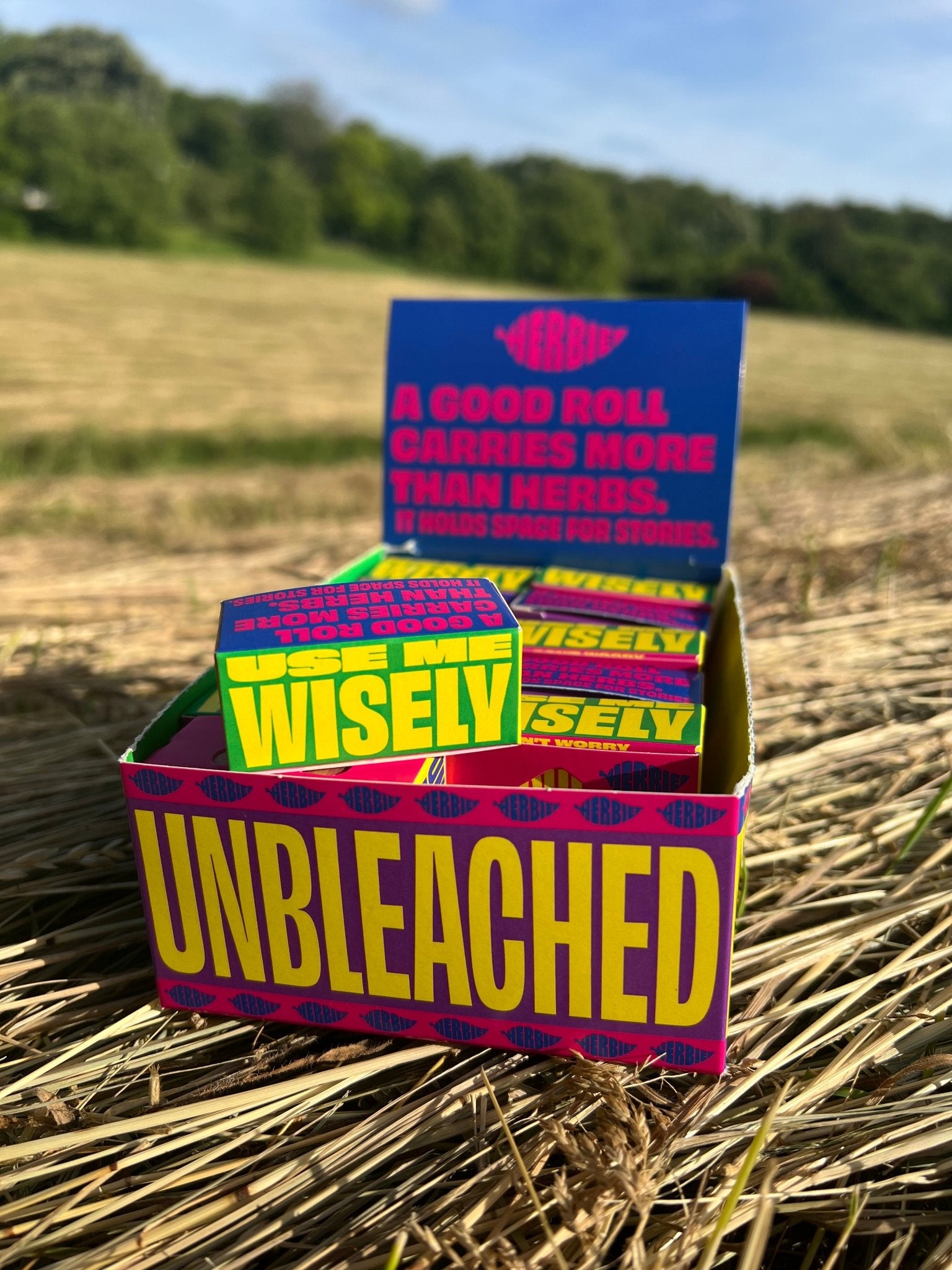 Herbie rizle u rolici (unbleached - tanke) - Herbie