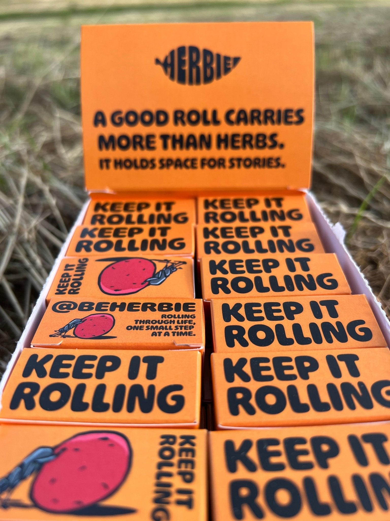 Herbie rizle u rolici (unbleached - tanke) - Herbie