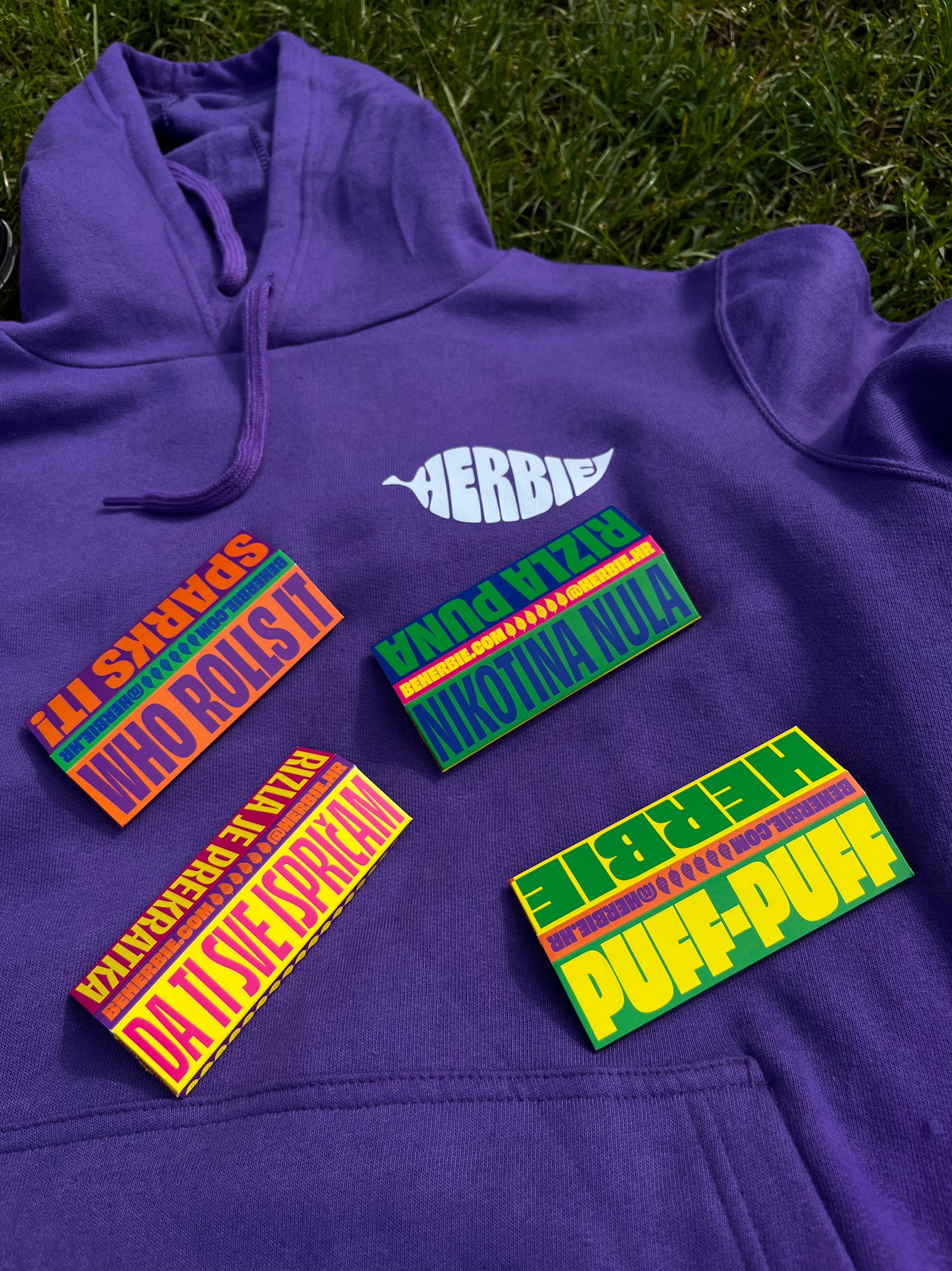 CROcodila Haze CBD popcorn flower 20/60g + Herbie rolling papers with filters