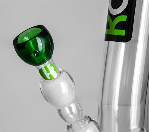 Kabong Hangover Cilindrični Stakleni Bong – 42cm, NS 18,8mm, Kick Rupa - Herbie