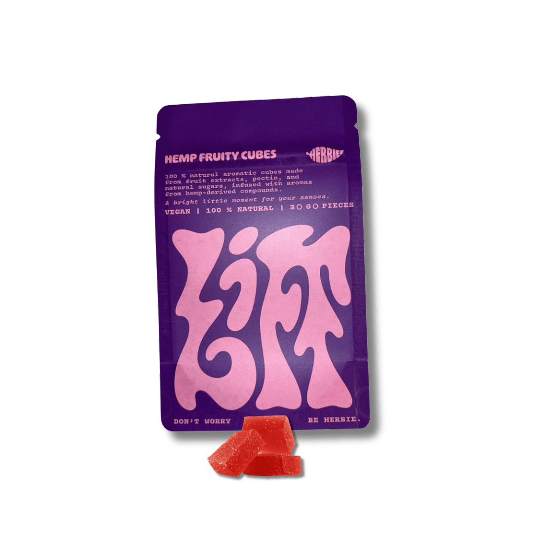 Lift - Hemp Fruity Cubes (3 kom) - Herbie