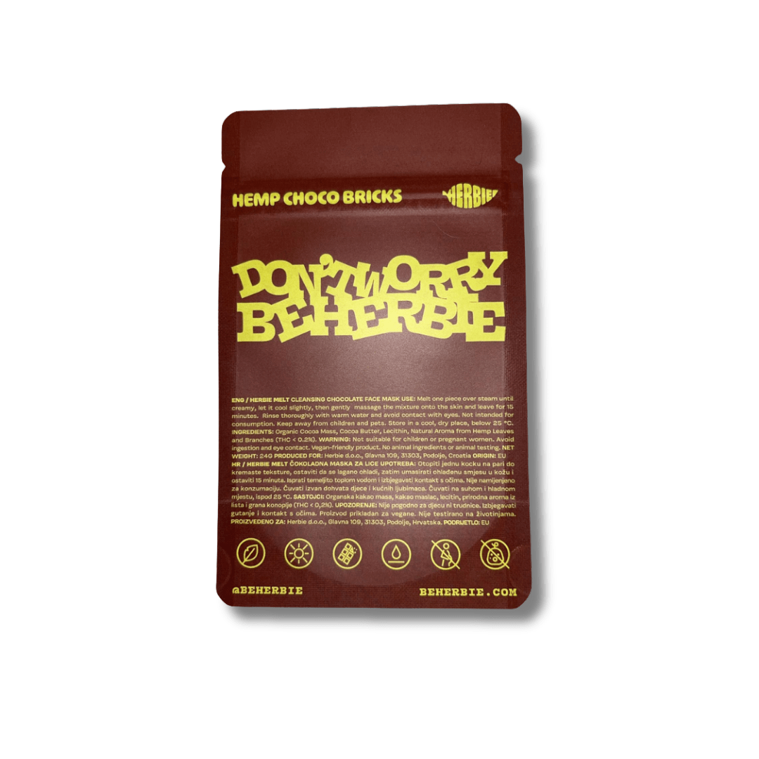 Melt - Hemp Choco Bricks (2 kom) - Herbie