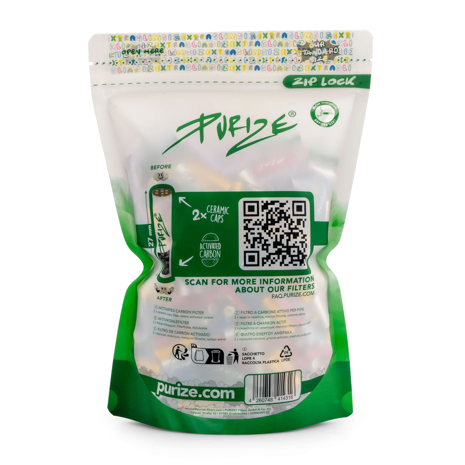 PURIZE® DOYPACK XTRA Slim Multicolor (500 kom) - Herbie