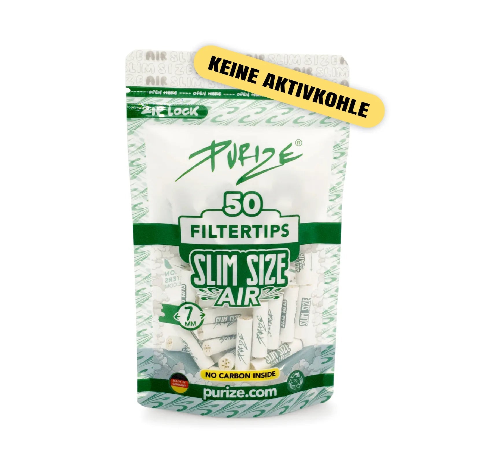 PURIZE® Slim Size AIR filteri (50 kom – bez aktivnog ugljena) - Herbie