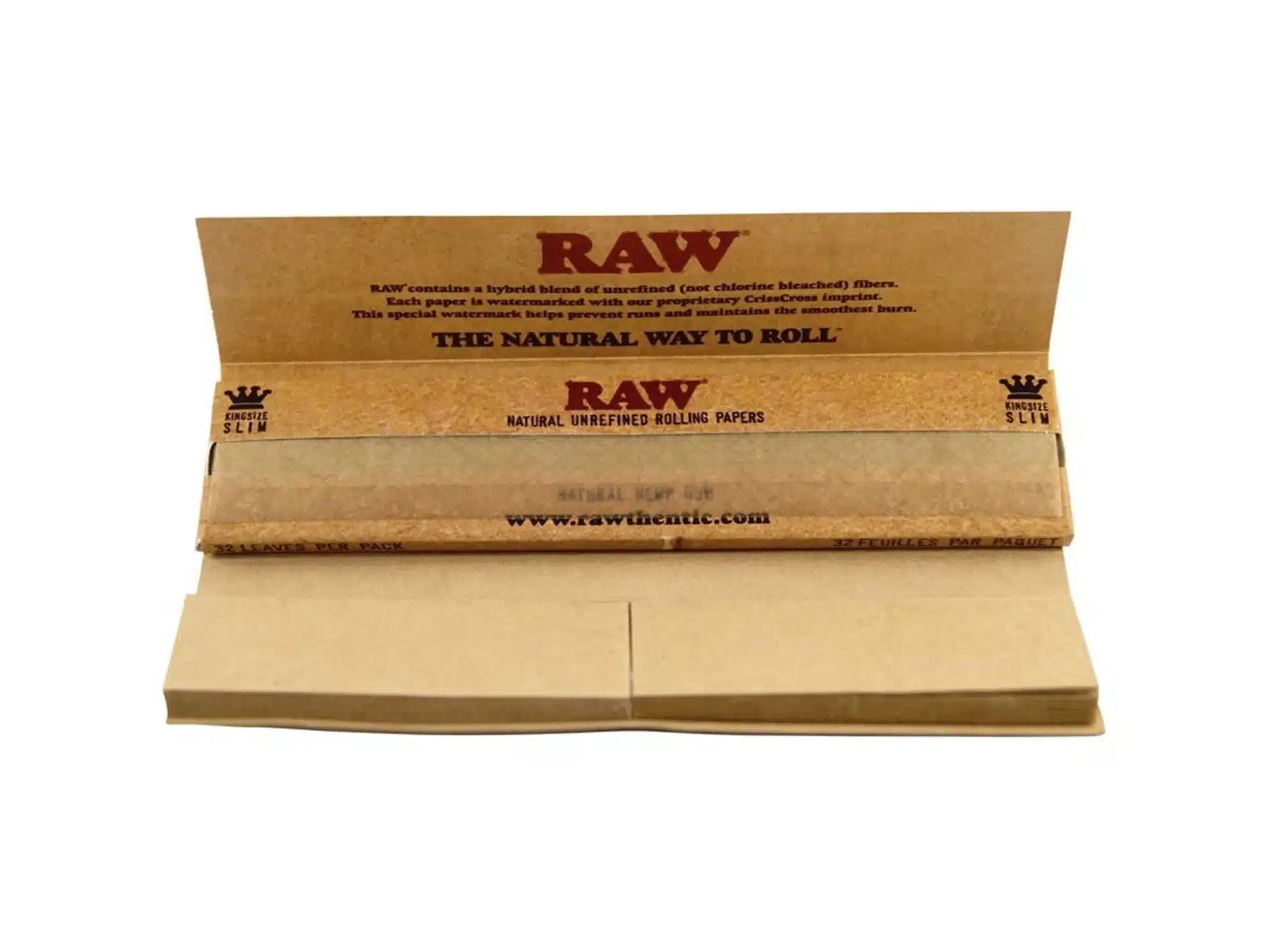 RAW Connoisseur King Size Slim papírcsigák + szűrők