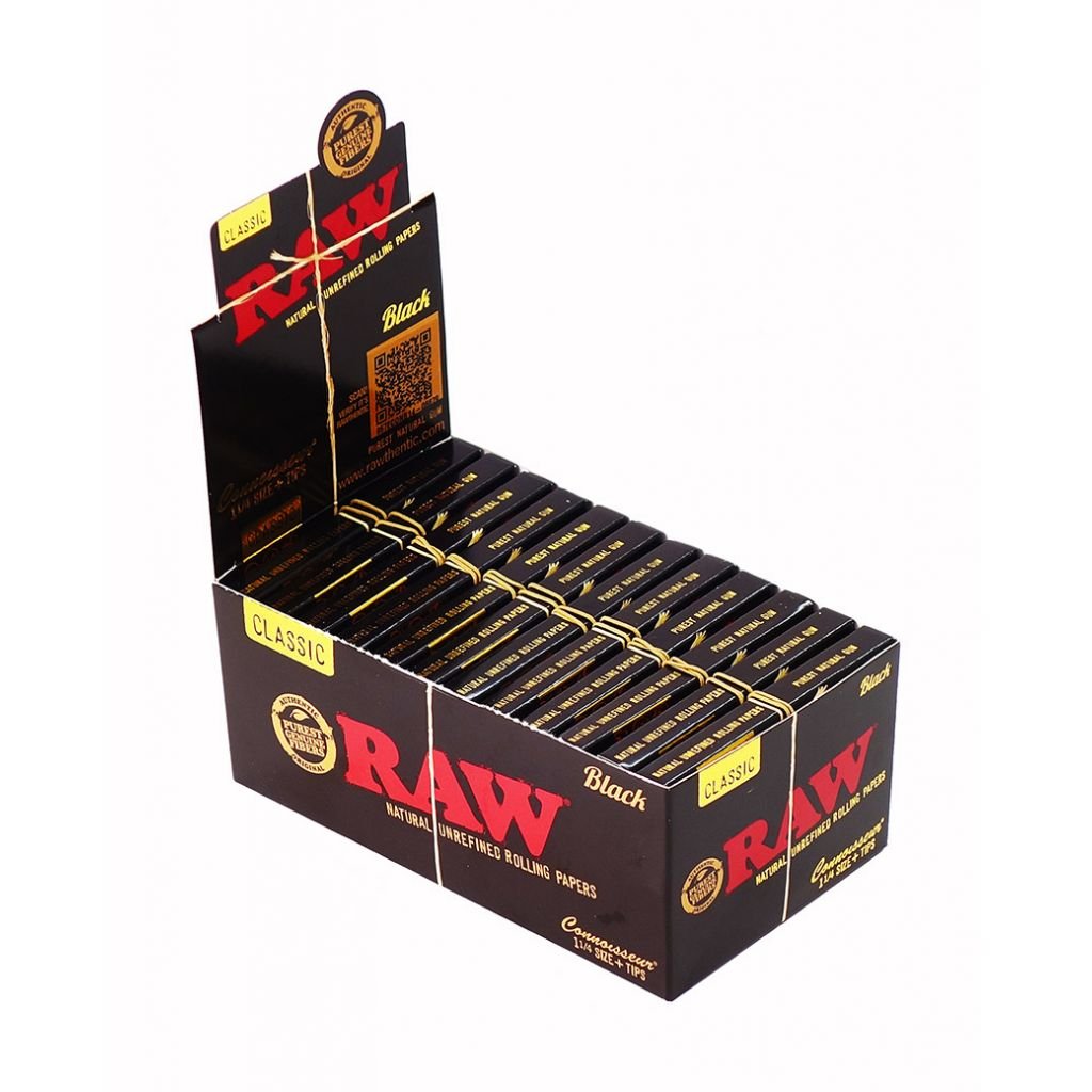 RAW Connoisseur Black+ papirići - Herbie