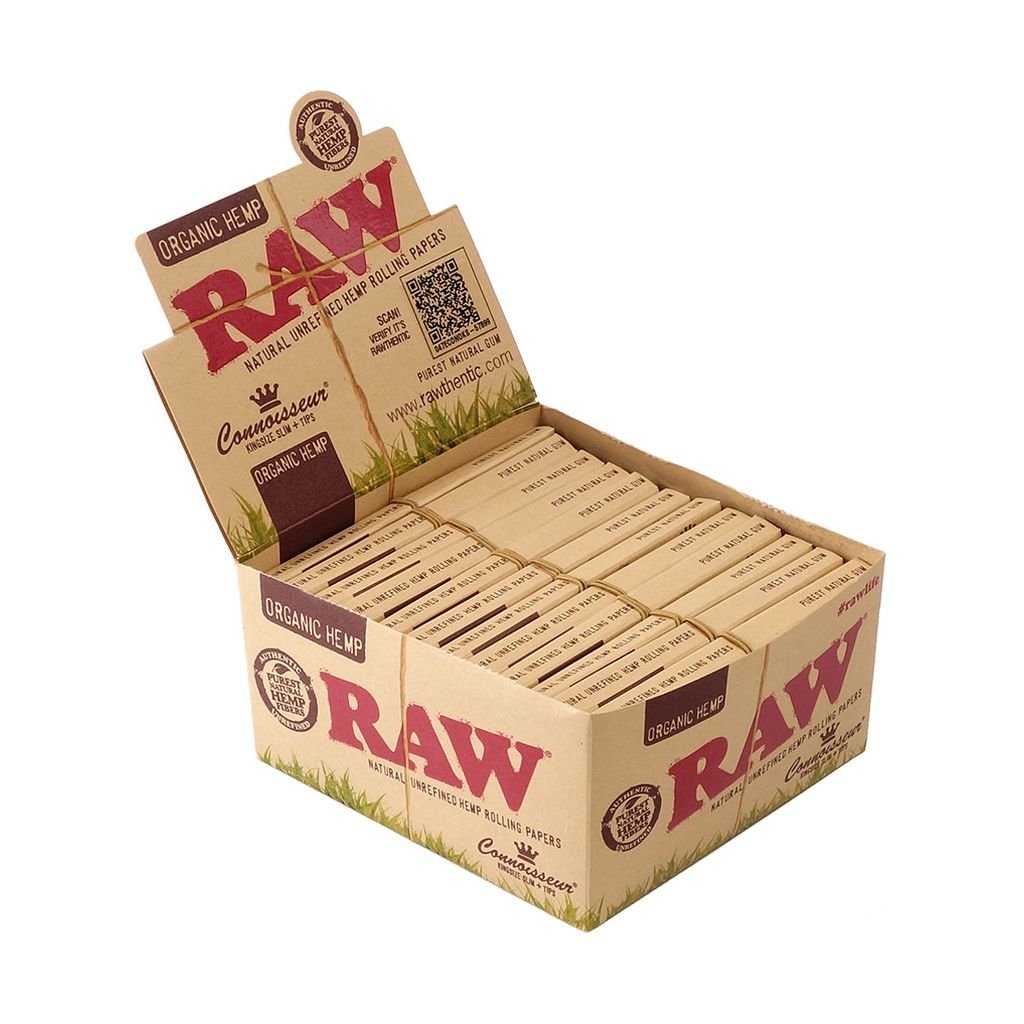 RAW Connoisseur Organic King Size Slim + papirići - Herbie