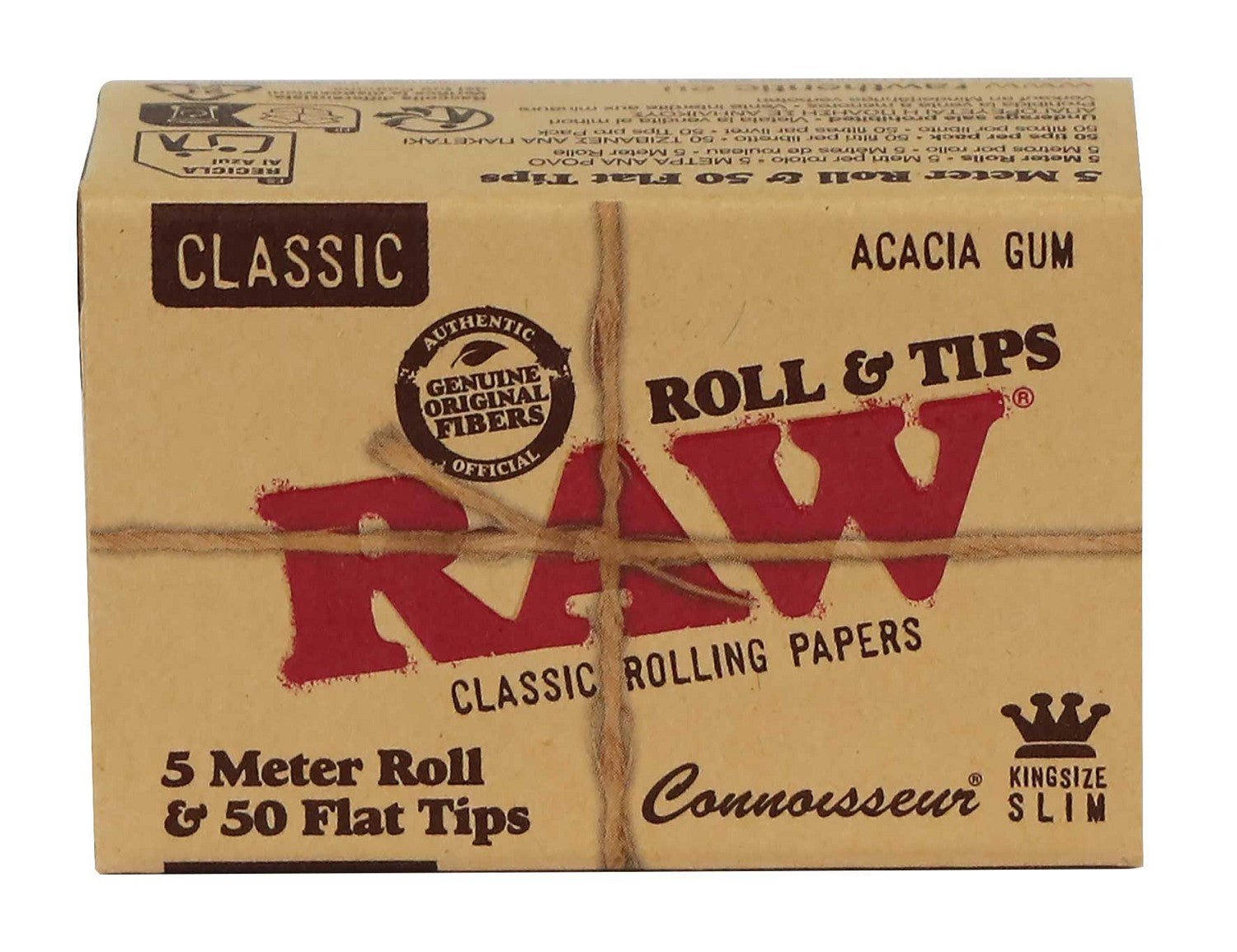 RAW Connoisseur Rolls + Perforated Tips - Rolna s Filterima - Herbie