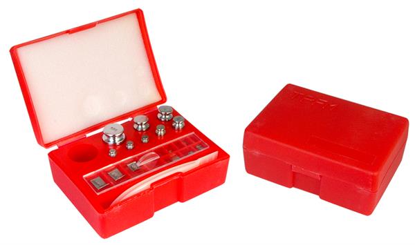 Set Kalibracijskih Utega – 16 kom (0,005g – 50g) - Herbie