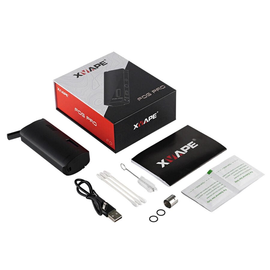 X - Vape Fog Pro Dry Herbs Vaporizer Black - Herbie
