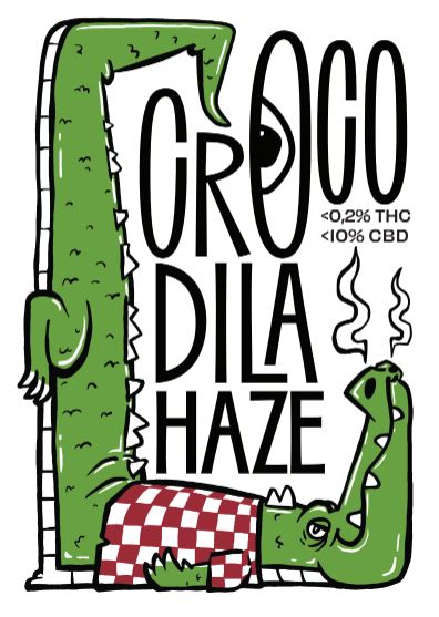 CROcodila Haze CBD cvijet popcorn 30g + Herbie king size rizle s filterima